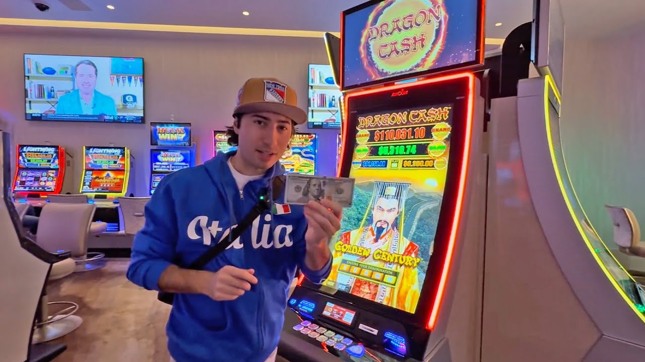 Pompsie Slots одержал самую ЗАХВАТЫВАЮЩУЮ победу на игровых автоматах Dragon Cash с высокими лими...
