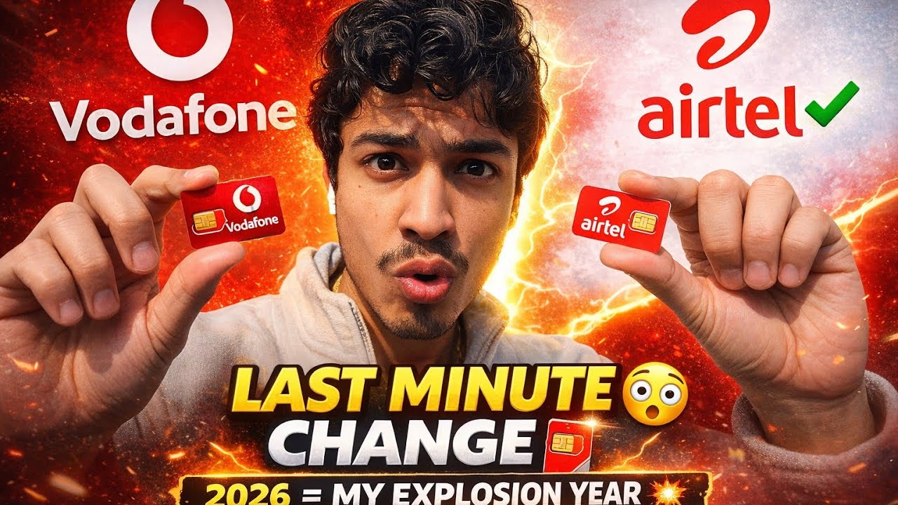 Airtel vs Vodafone | My Last Minute SIM Decision 😱 Day 26