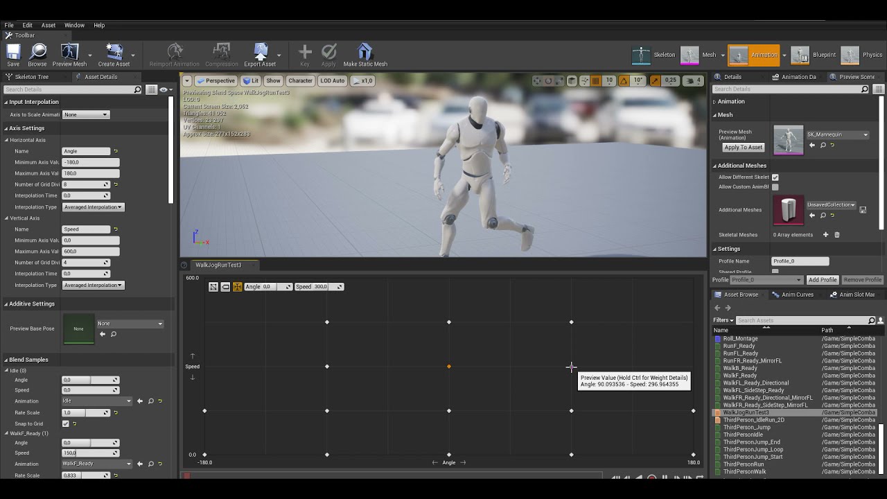 Unreal Engine - How to fix Blendspace Animation Shake