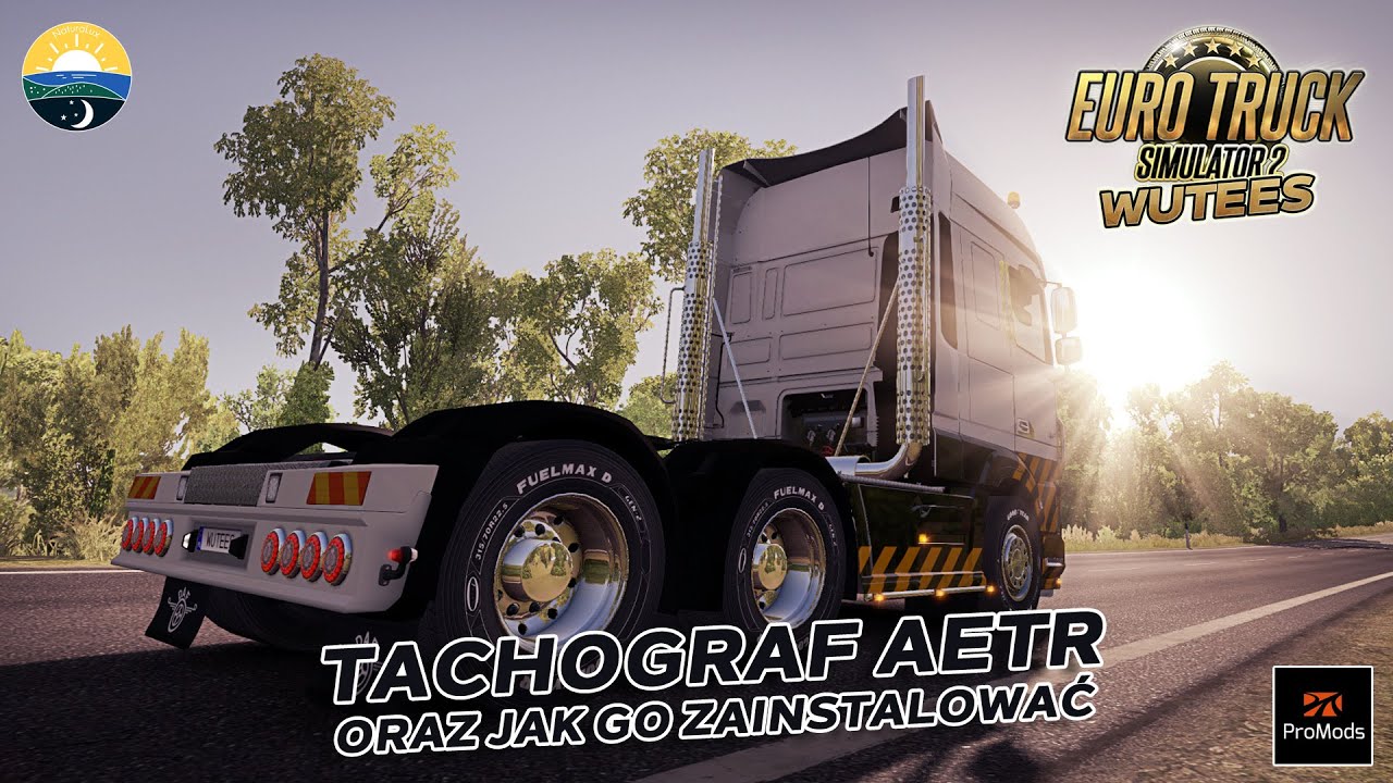 #96 ETS2 Tachograf AETR oraz jak go zainstalować