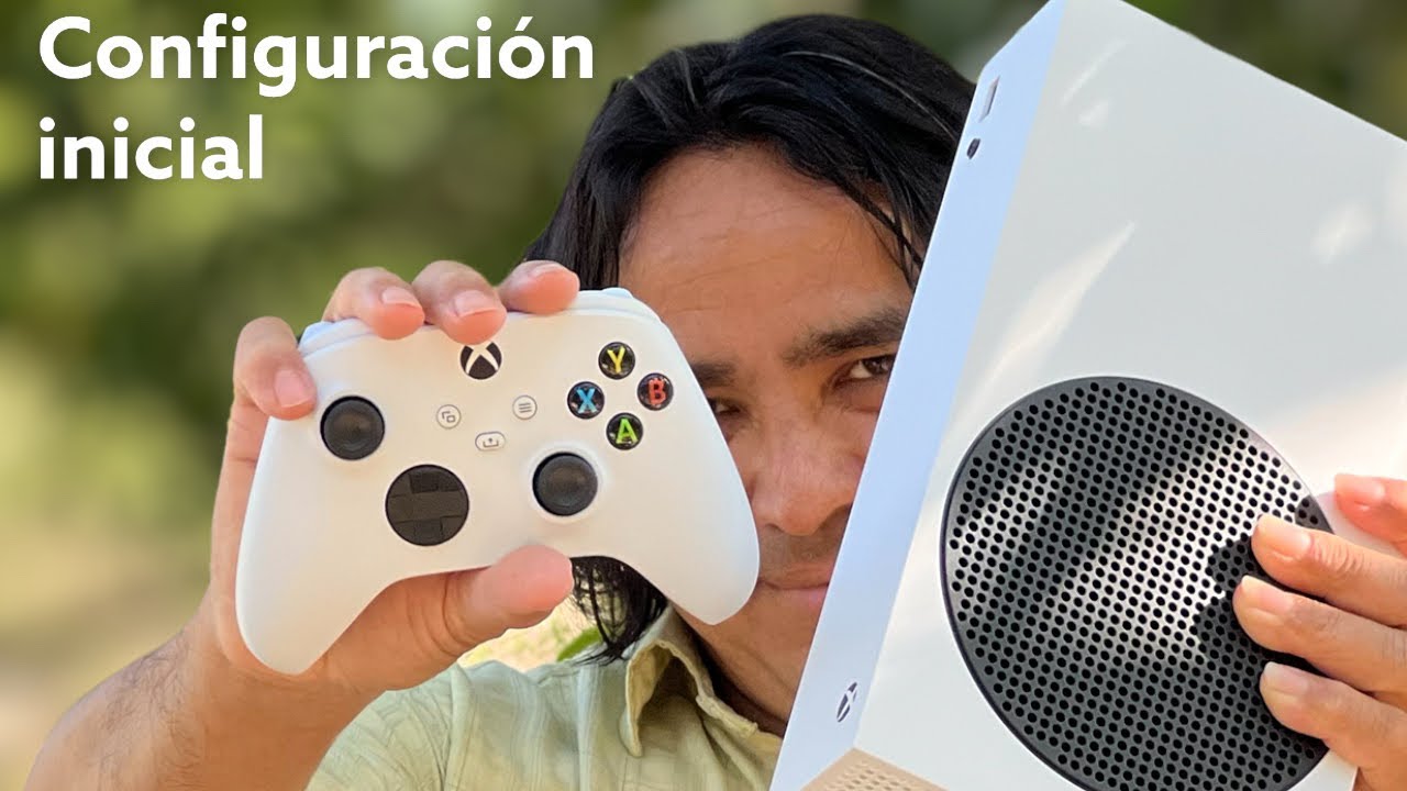 Configuración inicial para principiantes de Xbox series S recién comprada