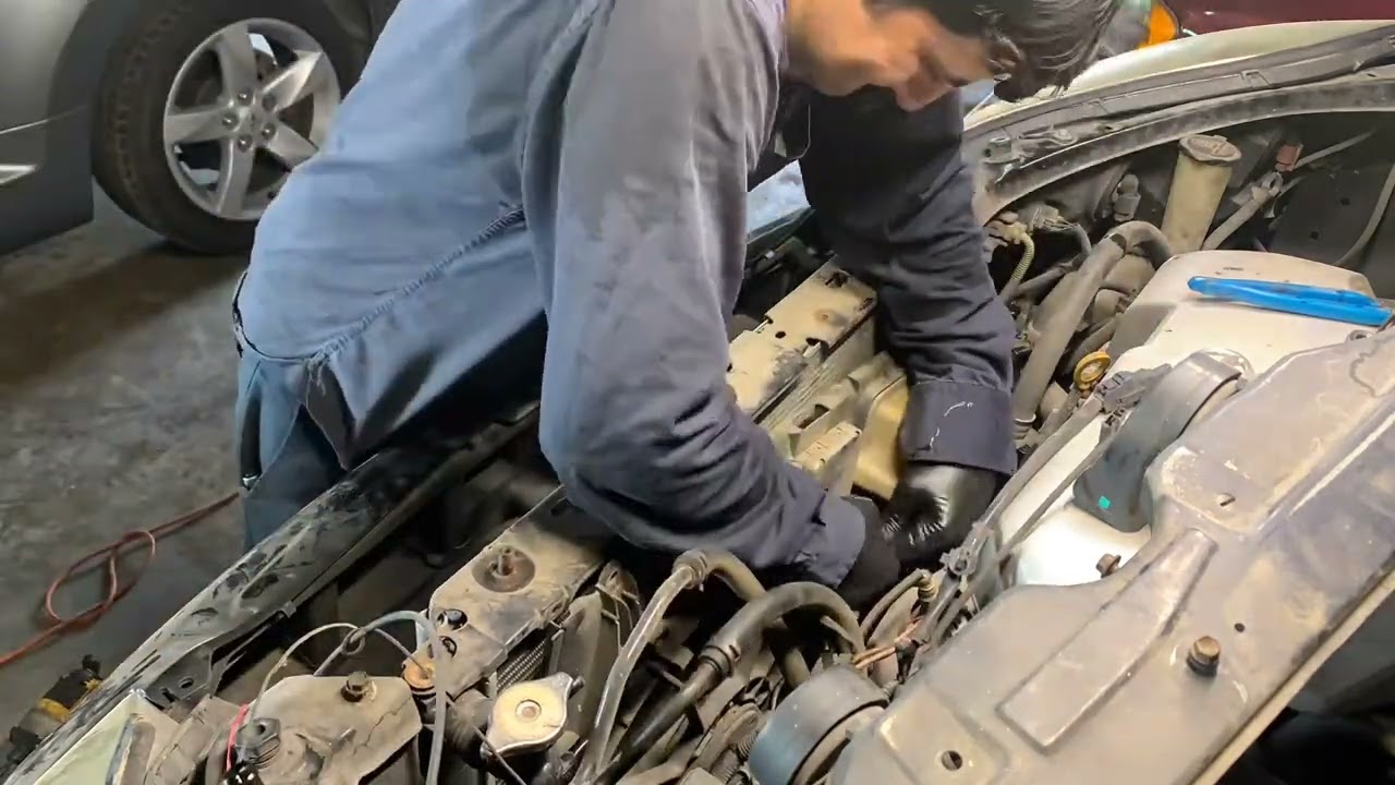 Replacing radiator 2008 Toyota Sienna