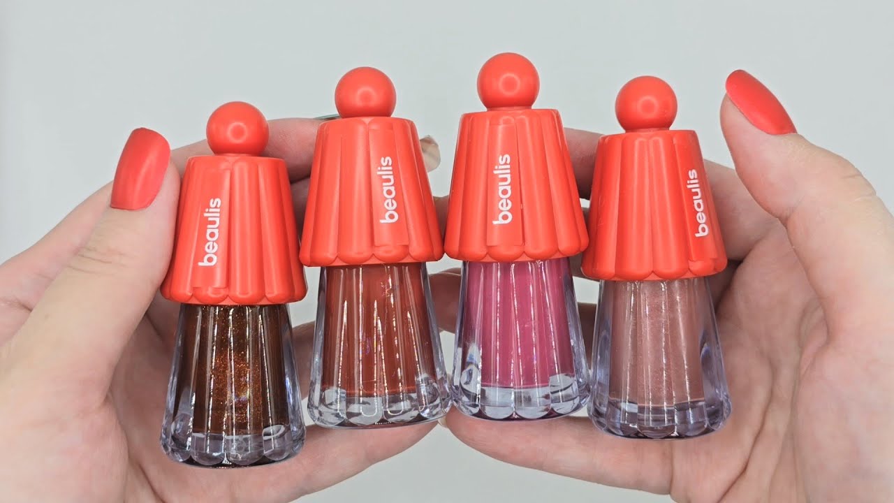 Beaulis Lip Oils, Lip Glosses | #makeupswatches #beaulis #gratis #makeup