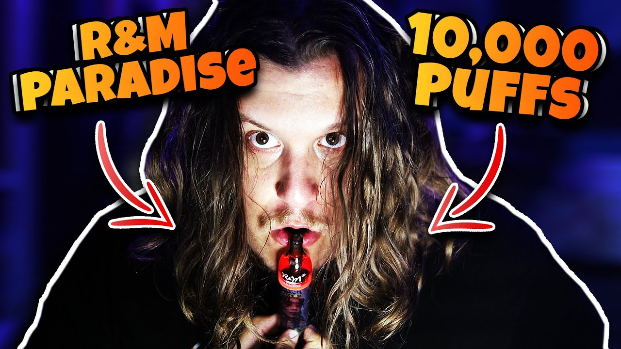 R&M PARADISE HAS 10,000 PUFFS