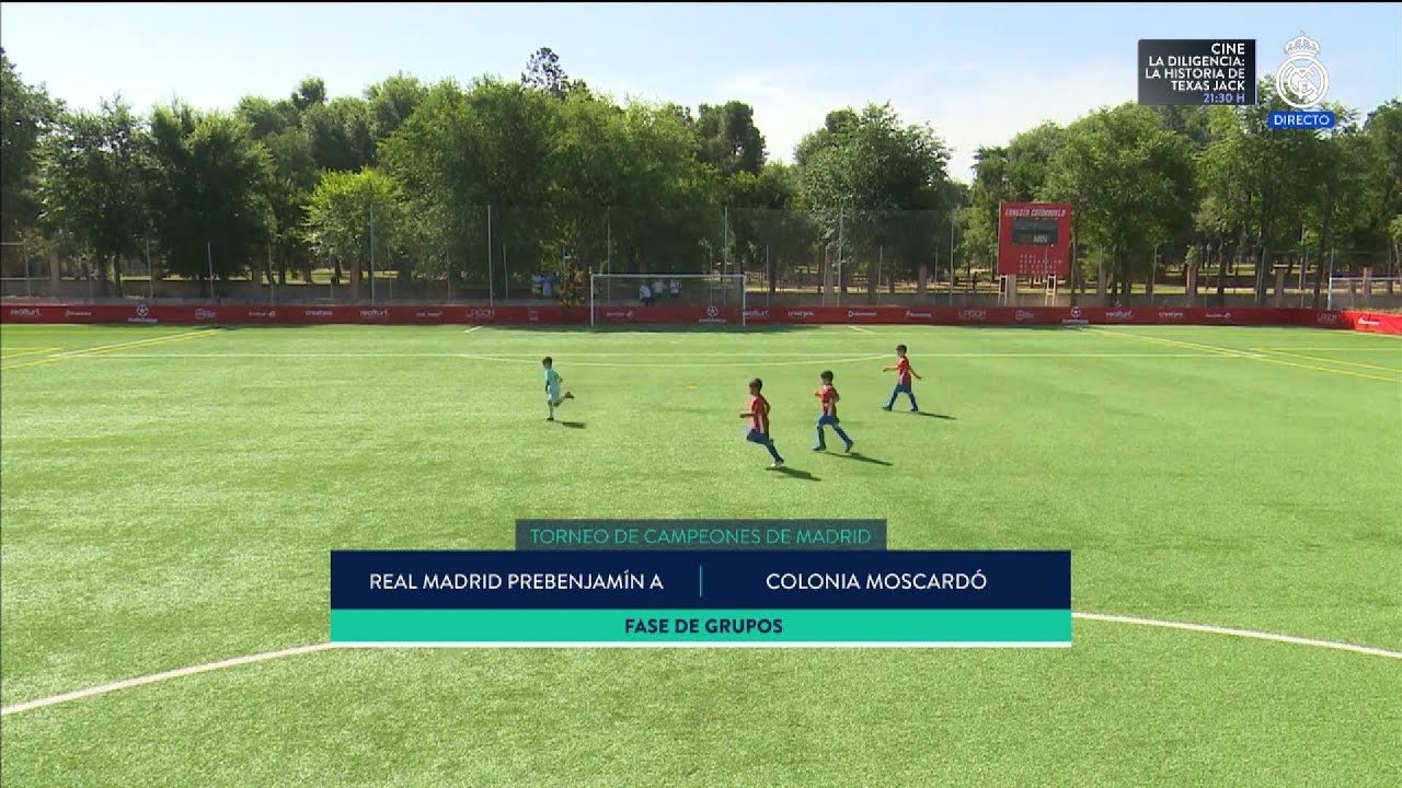 Real Madrid Prebenjamín A - Colonia Moscardó (Fase de Grupos Torneo de Campeones)