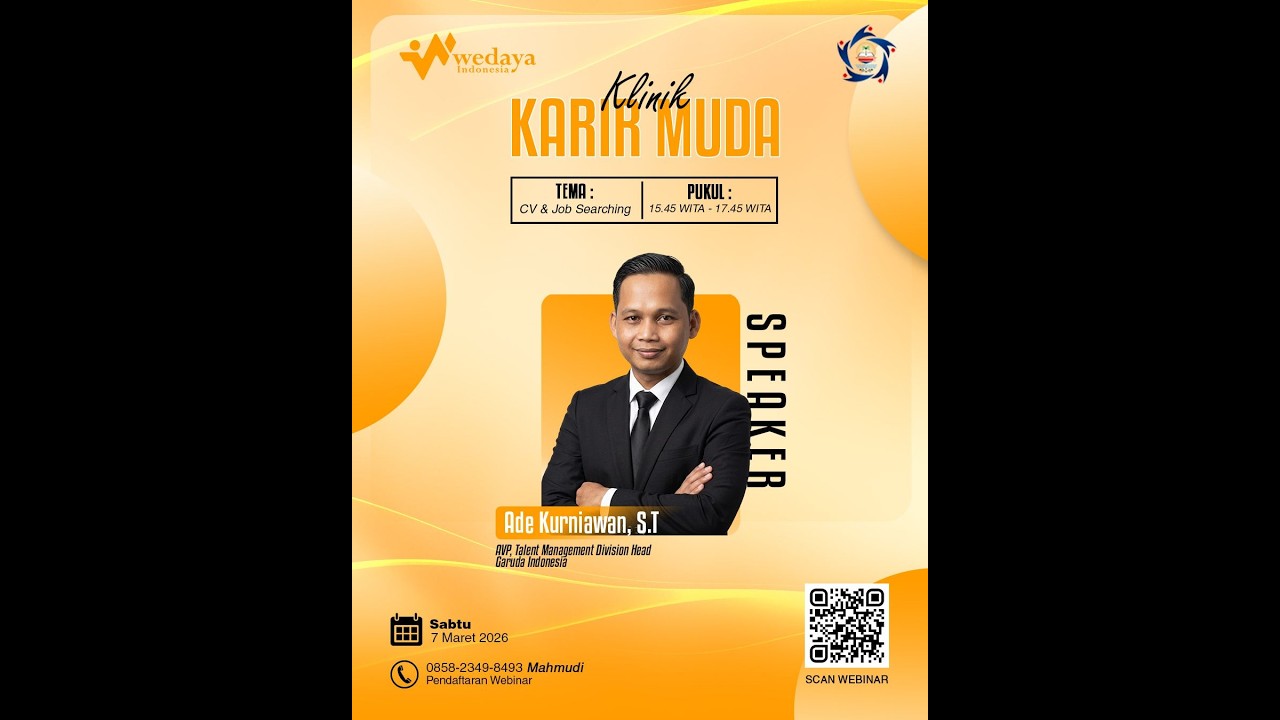 Webinar Klinik Karir Muda: CV & Job Searching