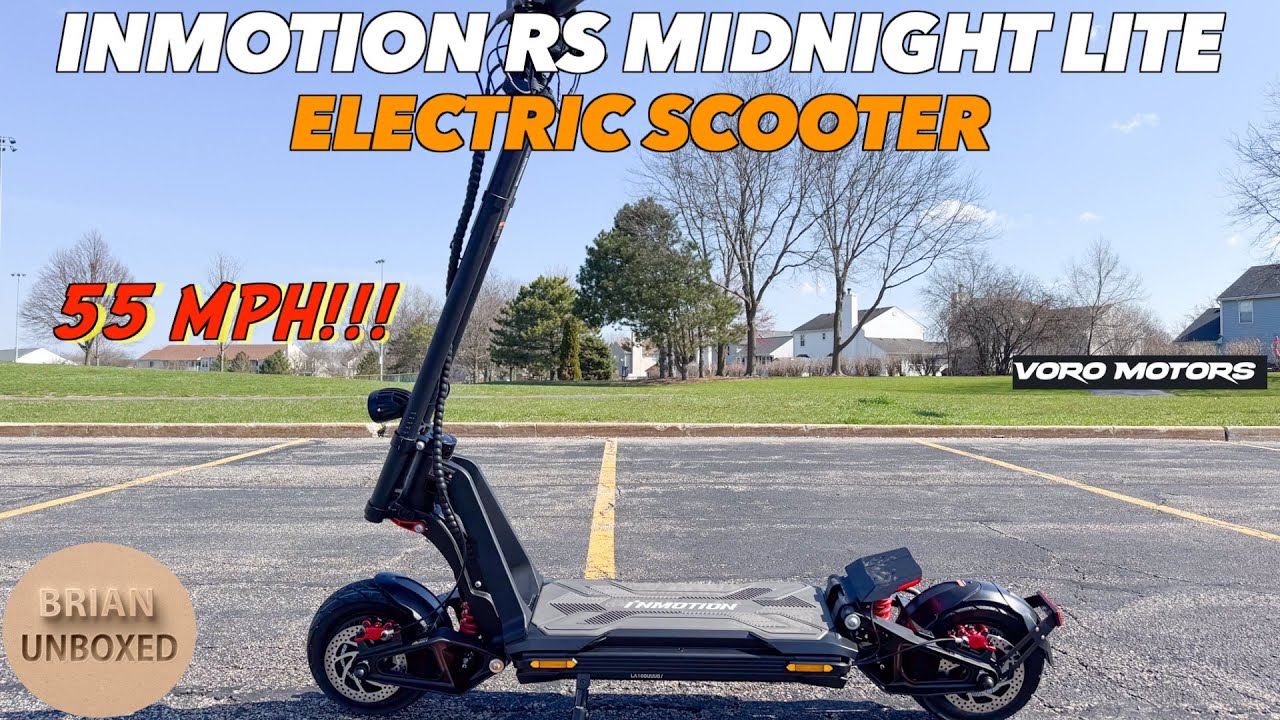 Inmotion RS Midnight Lite Electric Scooter - Full Review