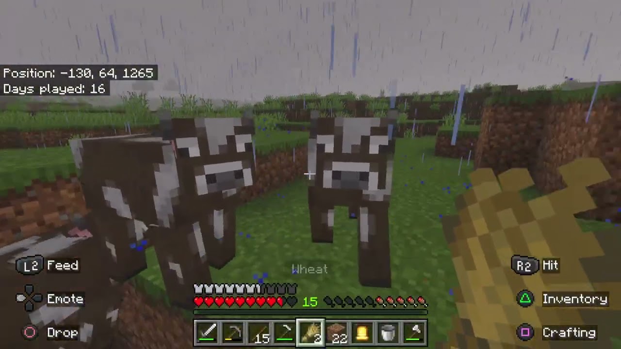 Play Minecraft with my friend and party 4 is here now and party  5 come soon