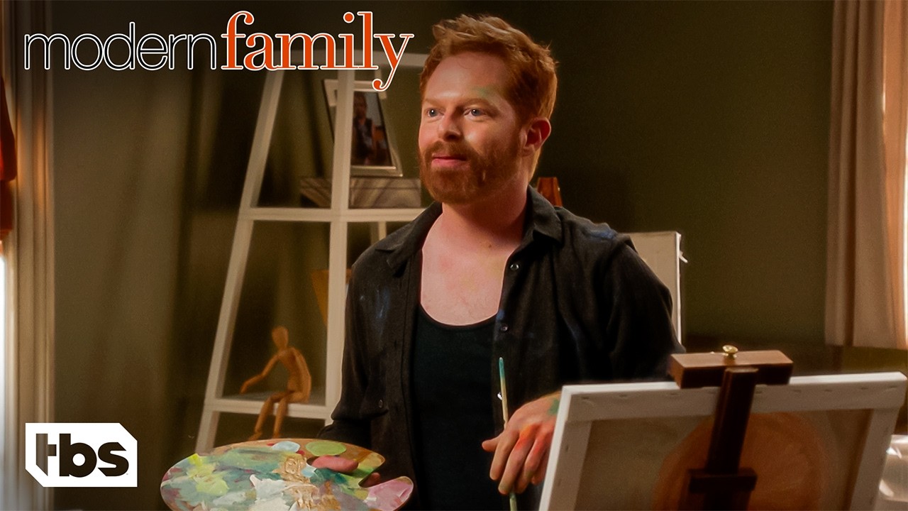 Mitchell Explores Art After Losing His Job (Clip) | Modern Family | TBS