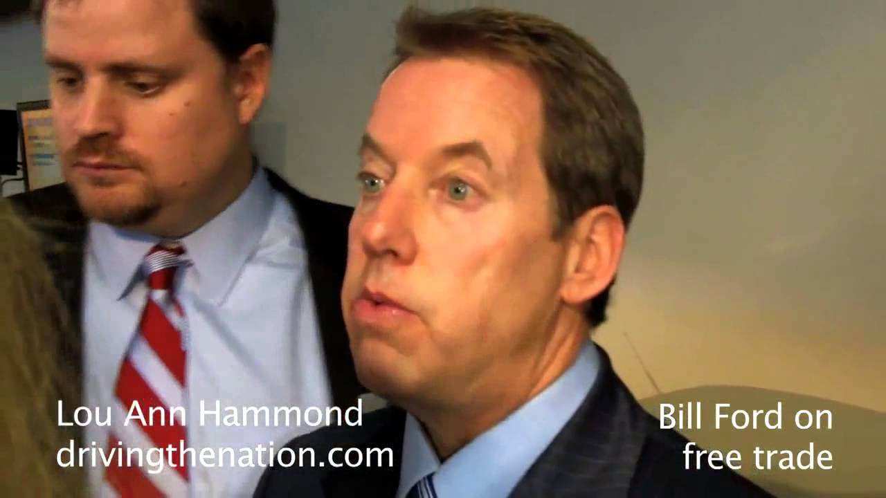 Driving the Nation Interviews CEO of Ford Motor Company Bill Ford on Fuel Economy and free trade
