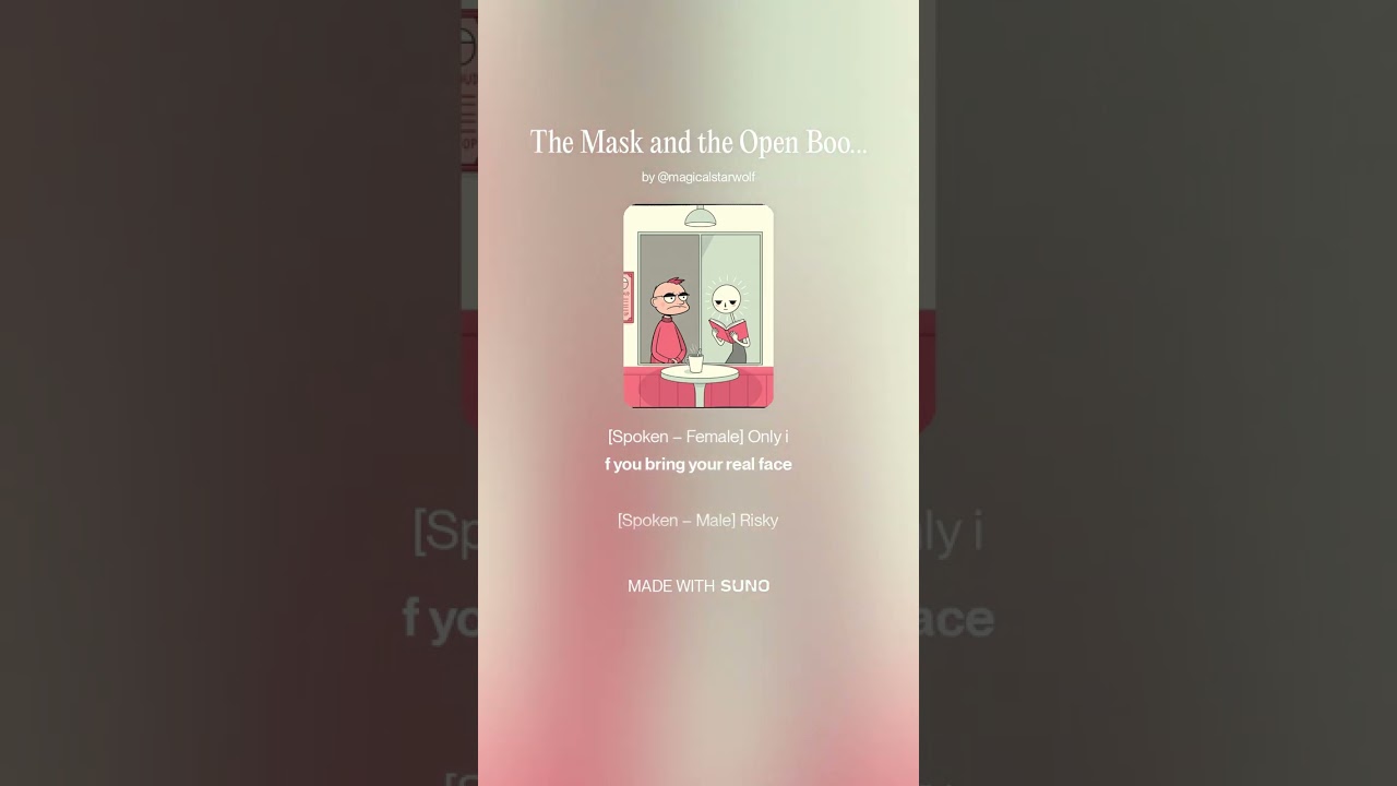 The Mask and the Open Book