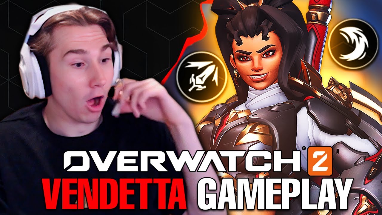 НОВЕЙШИЙ ГЕРОЙ БЛИЖНЕГО БОЯ В OVERWATCH 2 УЖЕ ЗДЕСЬ | Игровой трейлер Vendetta