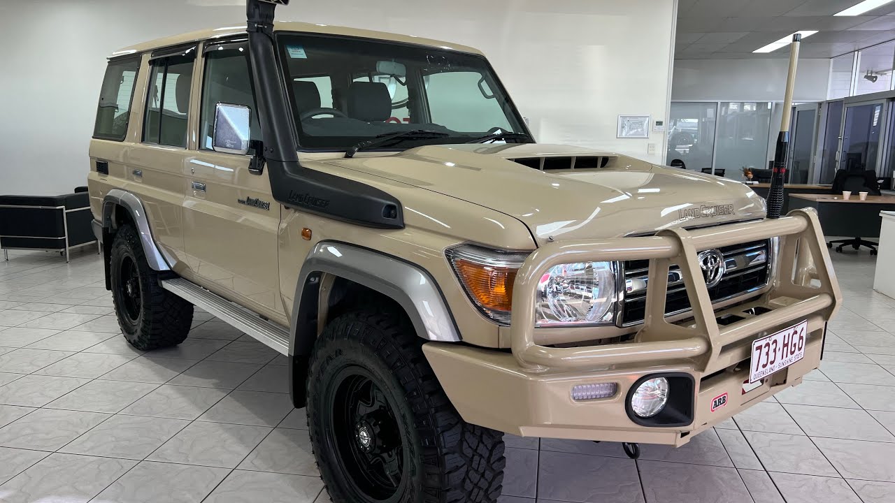 IMMACULATE 2021 Toyota Landcruiser 76 Series GXL