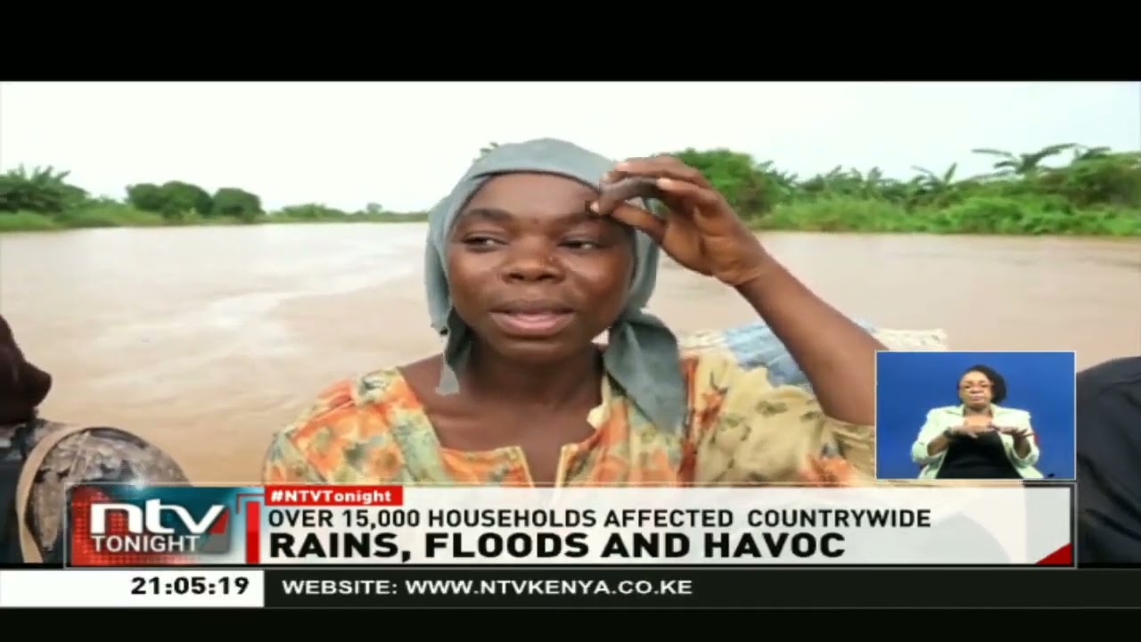 At least 25 adults, 15 children rescued in Tana River after flooding of their homes