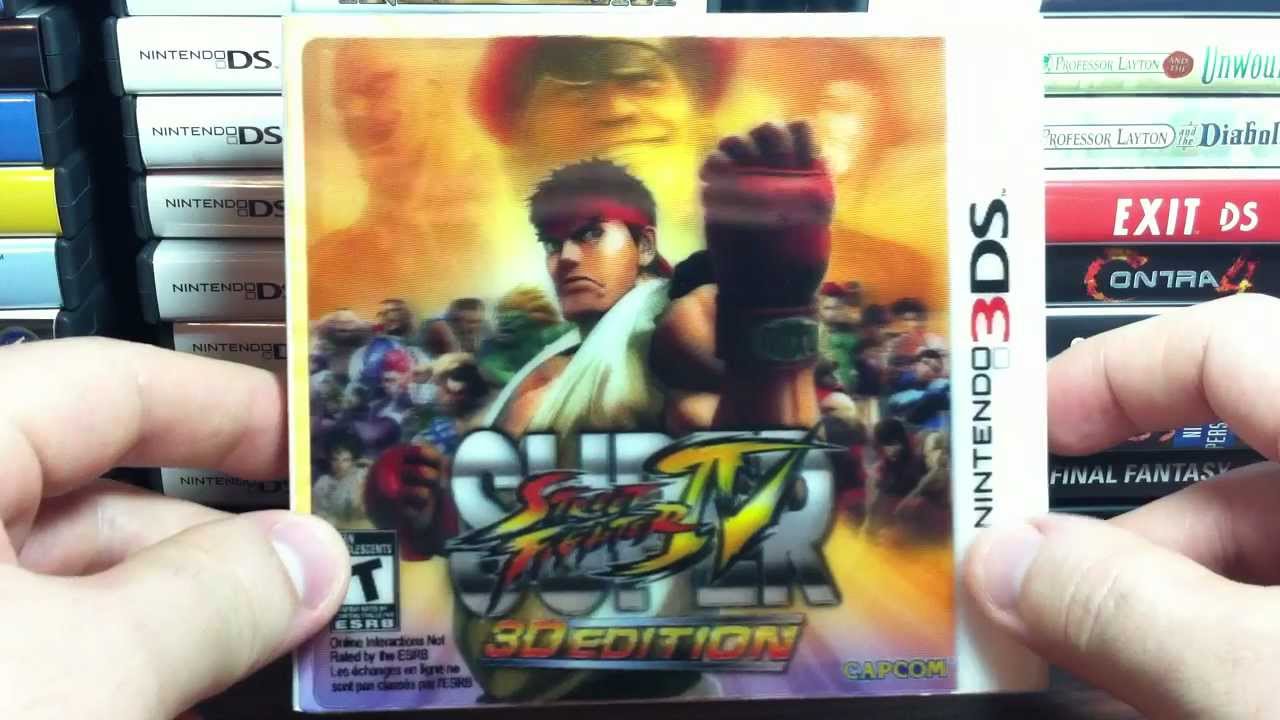 Super Street Fighter IV: 3D Edition (Nintendo 3DS) | Unboxing 63 | HD