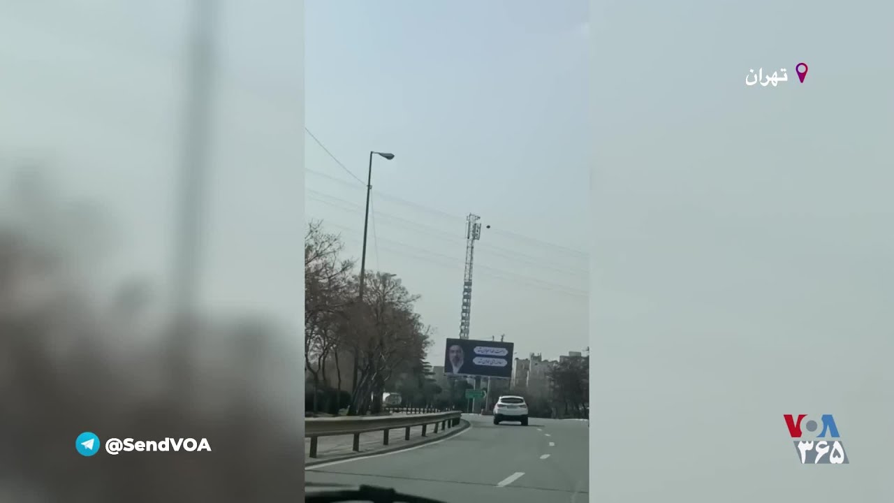 صحنه‌ای از خیابان‌های خلوت تهران، آن هم در روزهای پایانی سال