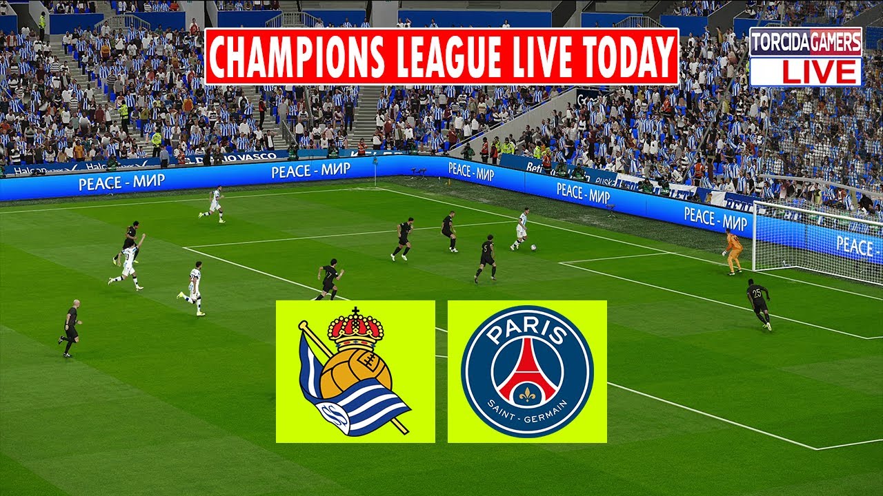 🔴Real Sociedad vs PSG LIVE ⚽ UEFA Champions League - Round of 16 ⚽ Match LIVE Today Highlights