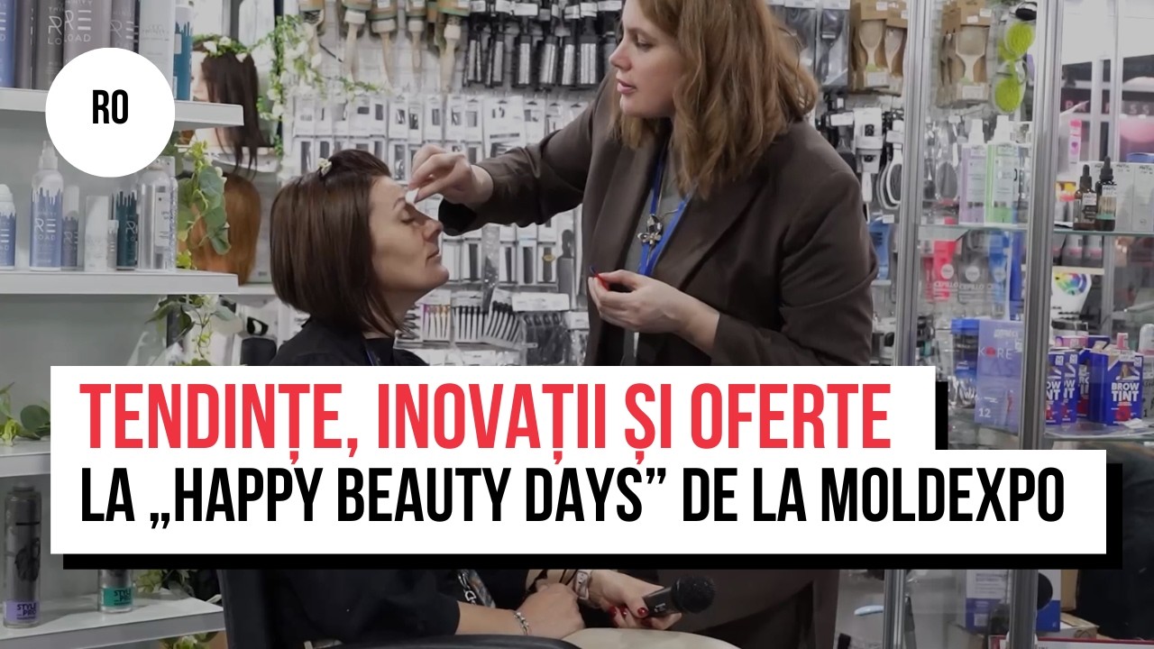 Frigidere cosmetice, exozomi și aparate anticelulitice la expoziția de frumusețe de la Moldexpo