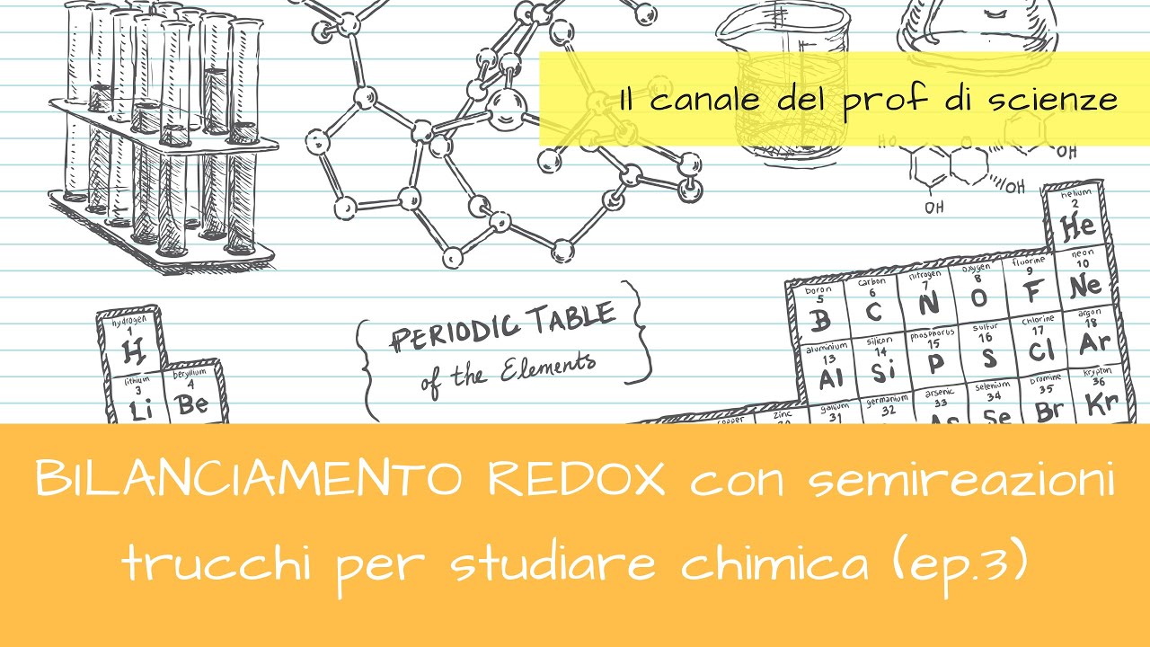 Bilanciamento Reazione Redox Metodo Semireazioni (ep.2 ossidoriduzioni)