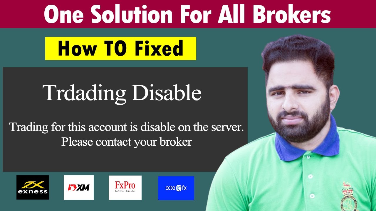 How to Solve Trading Disable Error in MT5 Exness II Octafx II Quotex