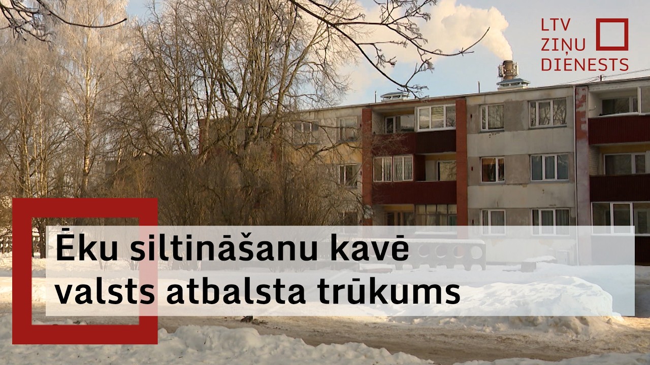 Lielākā daļa ēku joprojām nav nosiltinātas