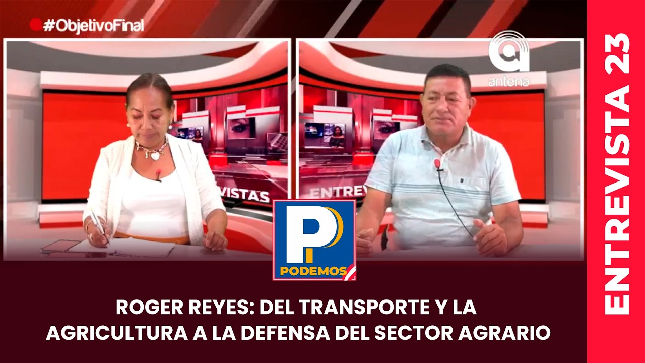 Roger Reyes: del transporte y la agricultura a la defensa del sector agrario
