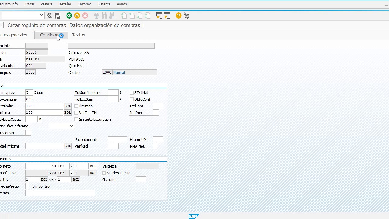 MODULO 3 - SAP ERP  MM -SESIÓN 1