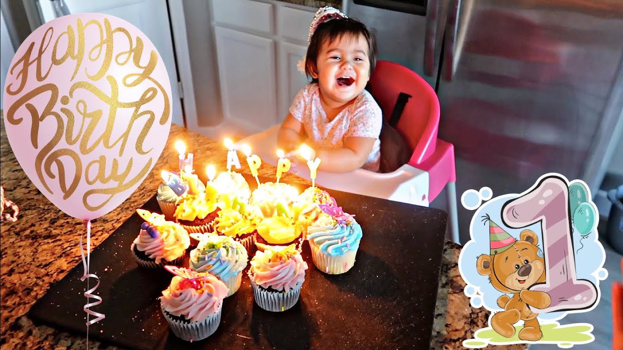CELEBRATING HER FIRST BIRTHDAY! 🎂