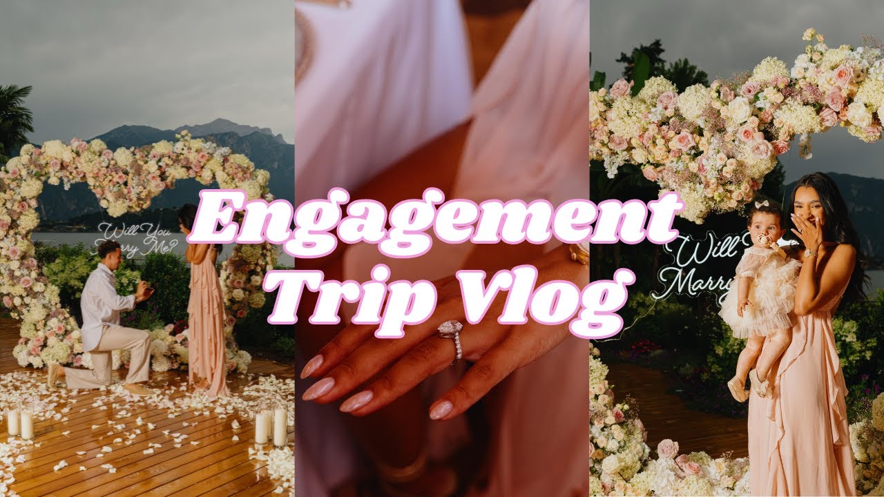 WE GOT ENGAGED!!! | St Tropez & Lake Como