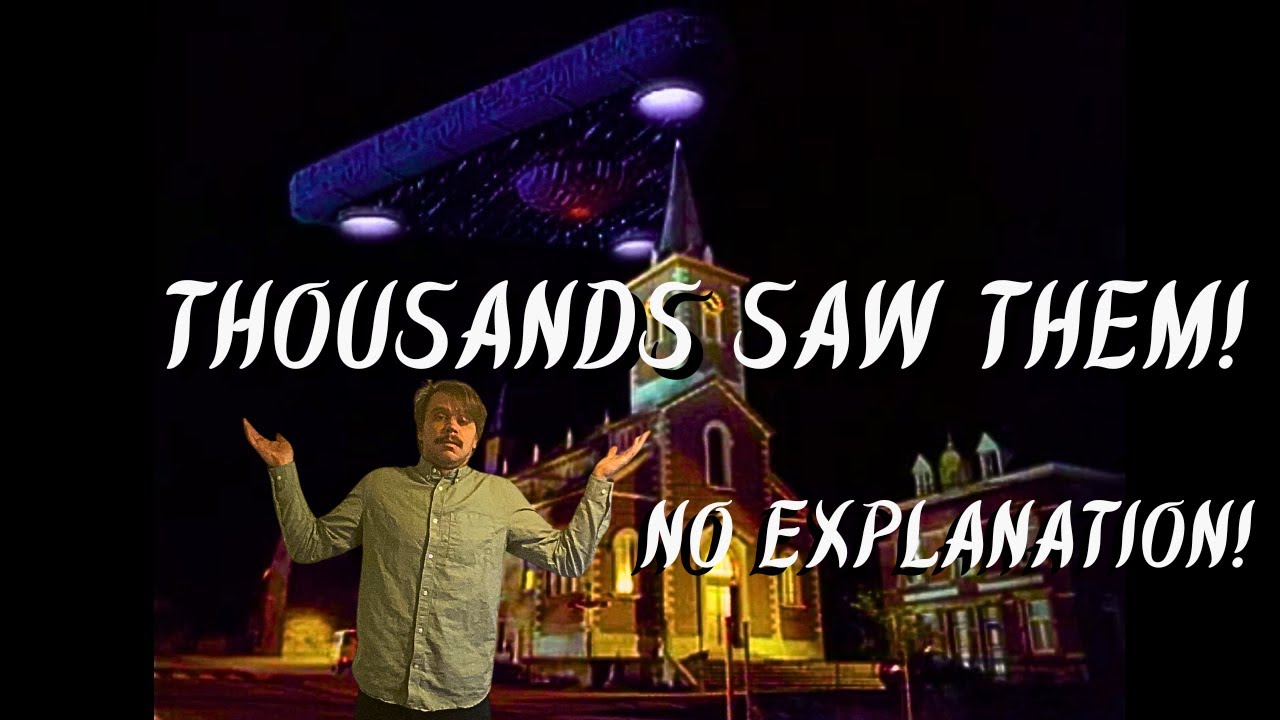 The MOST Credible UFO Sighting in History: The Belgian UFO Wave