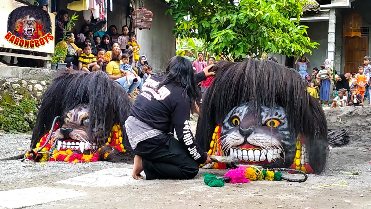 Aksi Barongan Ngamuk, Barongan Galak Banget | Pentas Barongan Satrio Joyo live Bunderan | BarongBoys