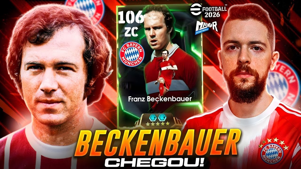 🔥 BECKENBAUER, FERRER E HASEBE CHEGARAM! | ATUALIZAÇÃO SEMANAL eFootball 2026
