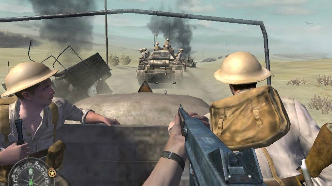 British Infantry in a Heavy Urban Combat for El Alamein 1942 ! Call of Duty 2