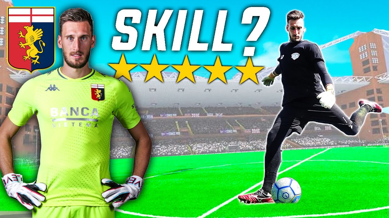Testiamo un PORTIERE di SERIE A !  sa usare i piedi Alberto Paleari?