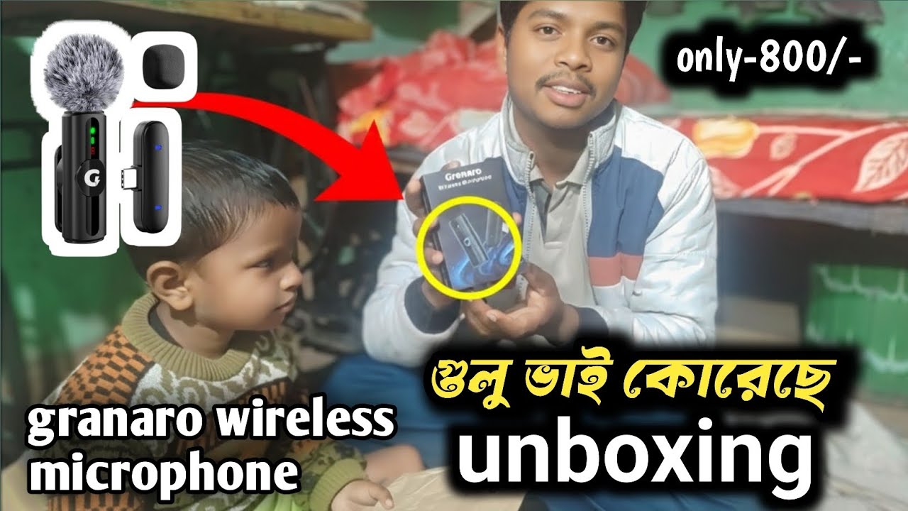 Best wireless microphone under Rs 1000/-@Garibadivasivlogs @Arguguy2 