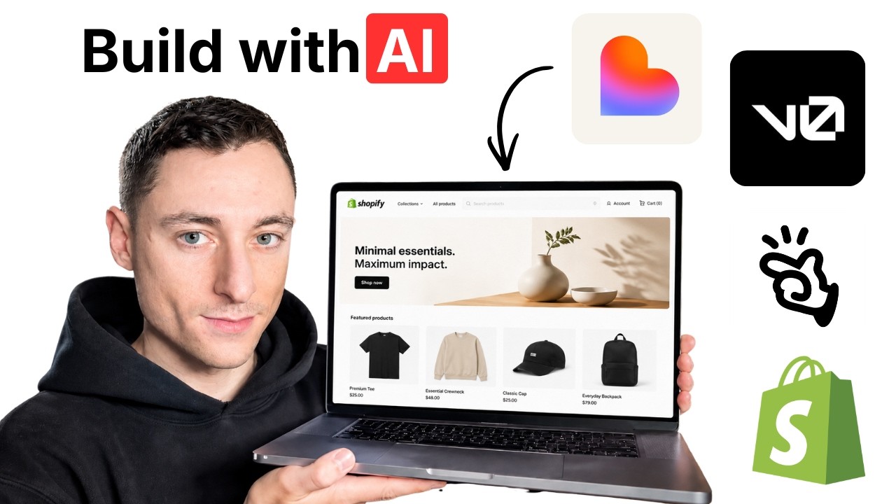 Я создал магазин на Shopify с помощью одного промпта (разбор создания с ИИ)