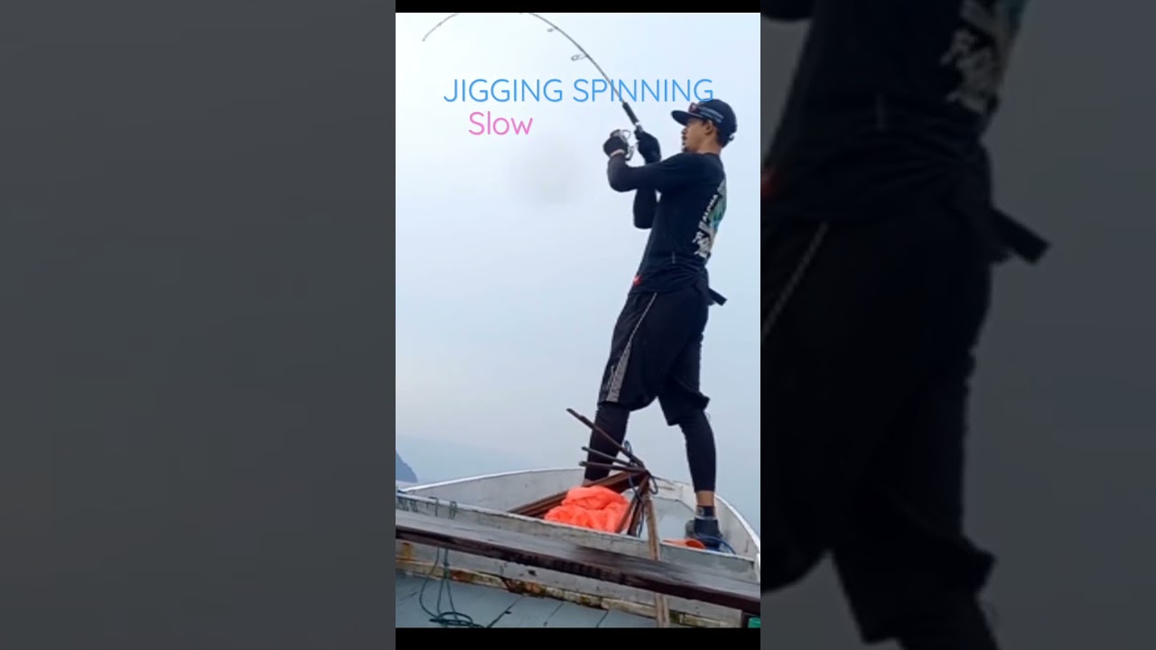 Jigging SLOW Jigging Spinning by FREEFISHINGboywarman