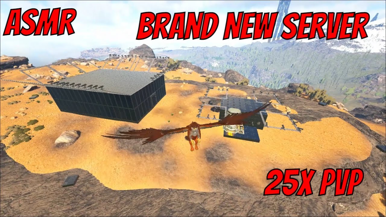 ASMR - ARK Base Building - Our New Server