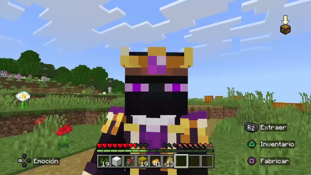 Jugando Minecraft con mi voz!