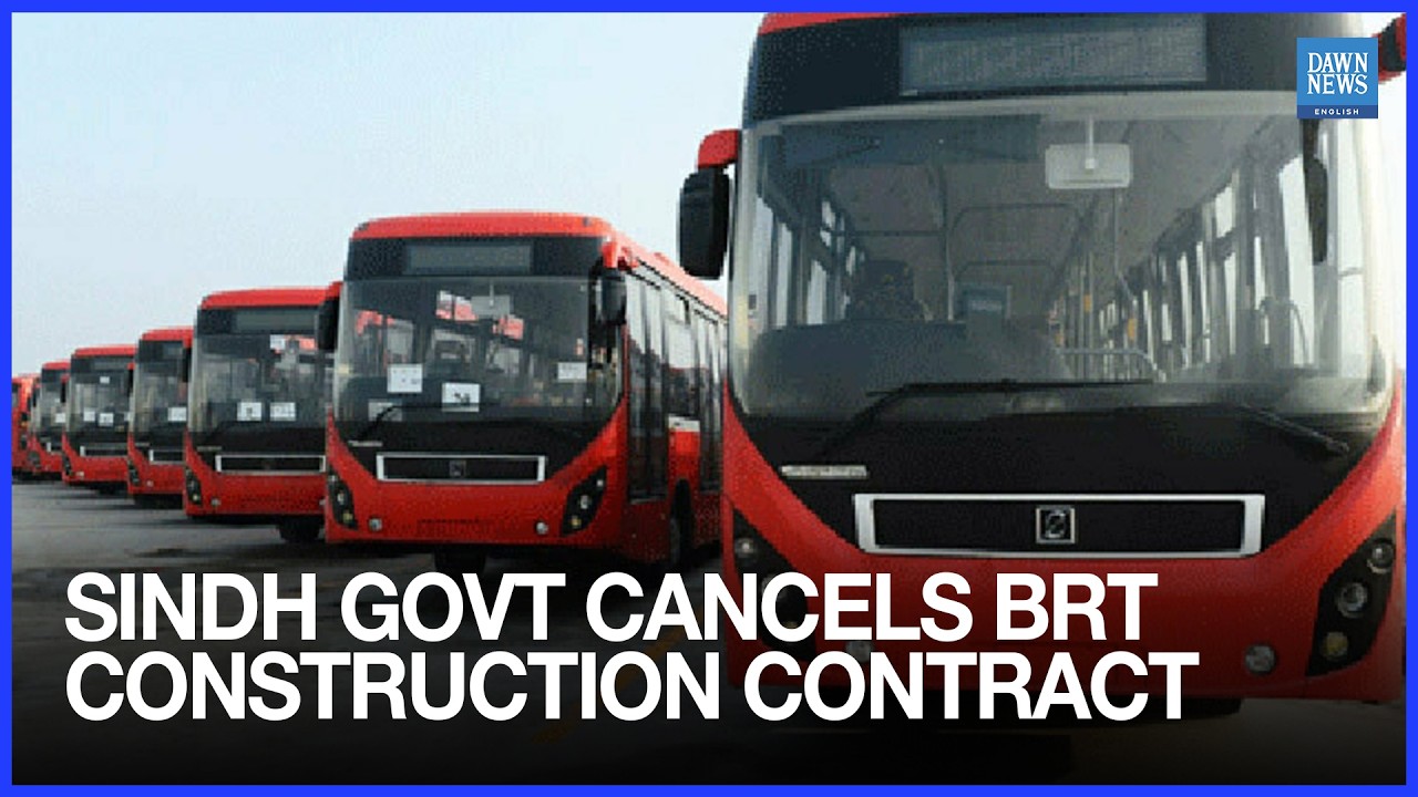 Sindh Govt Cancels BRT Red Line Construction Contract, To Re-Award It On An Emergency Basis