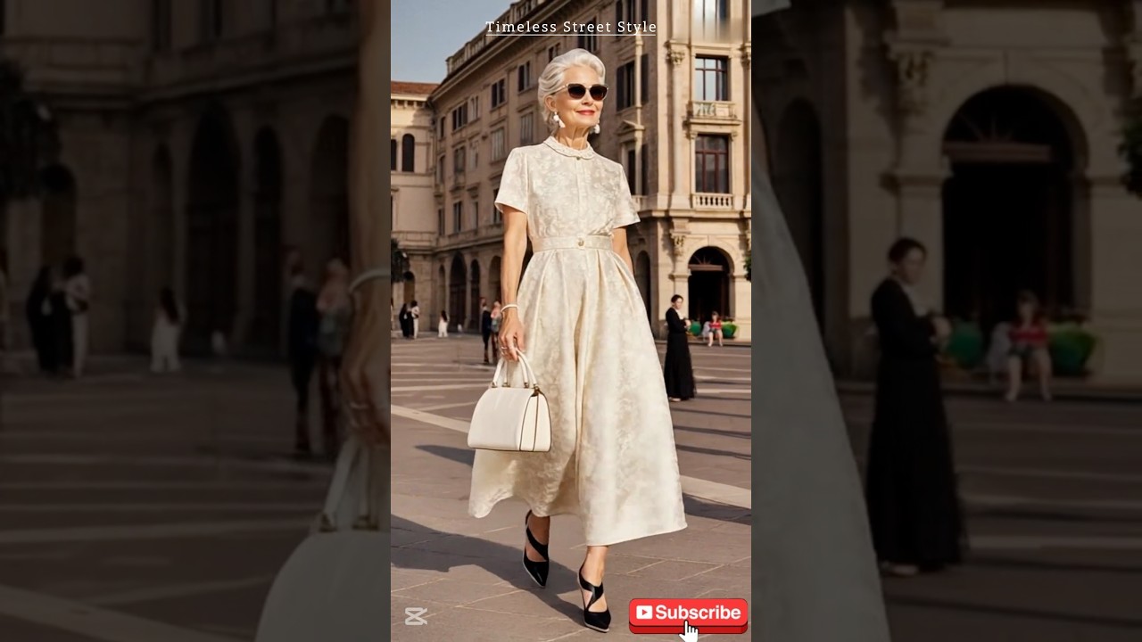 50s, 60s Luxury Italians 👗✨#Senior fashion #fashionstyle #italianstyle #Milan Fashion Style