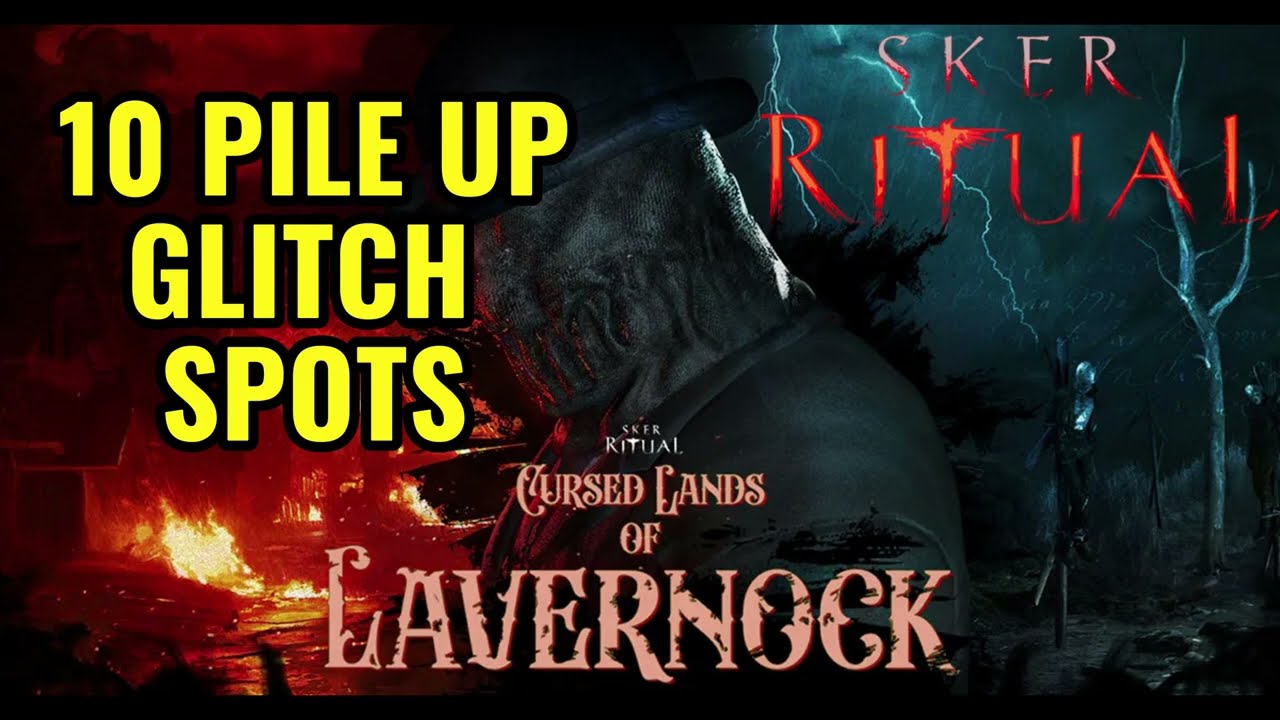 10 Pile Up Glitch Spots On The Cursed Lands Of Lavernock - Sker Ritual