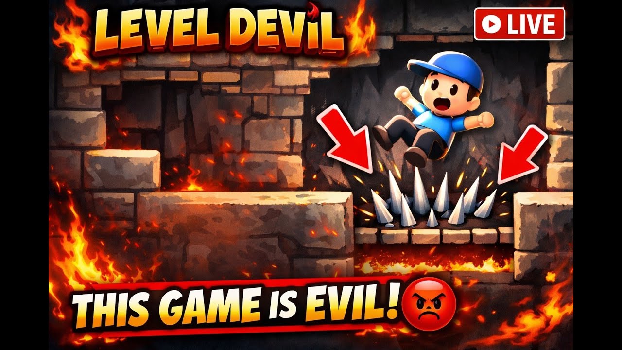 LEVEL DEVIL LIVE 🔴 | Troll Game Challenge | தமிழ்🔥