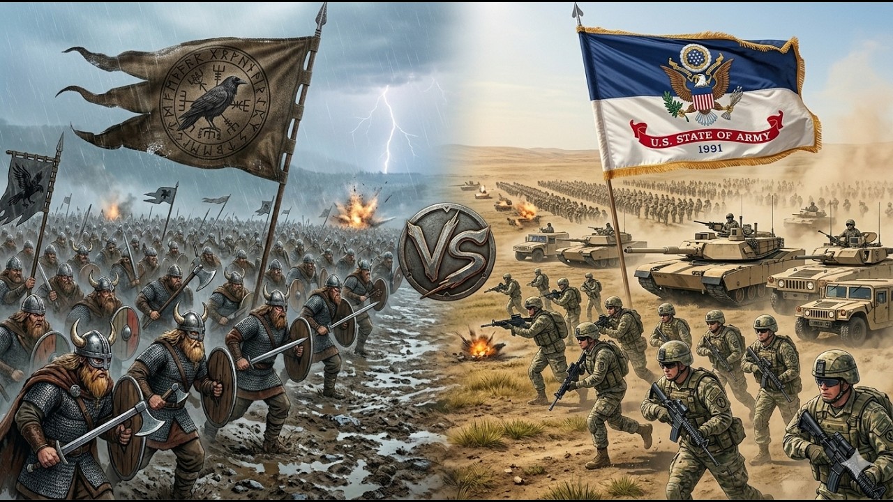 Can 3,000,000 Vikings defeat the U.S Army ?