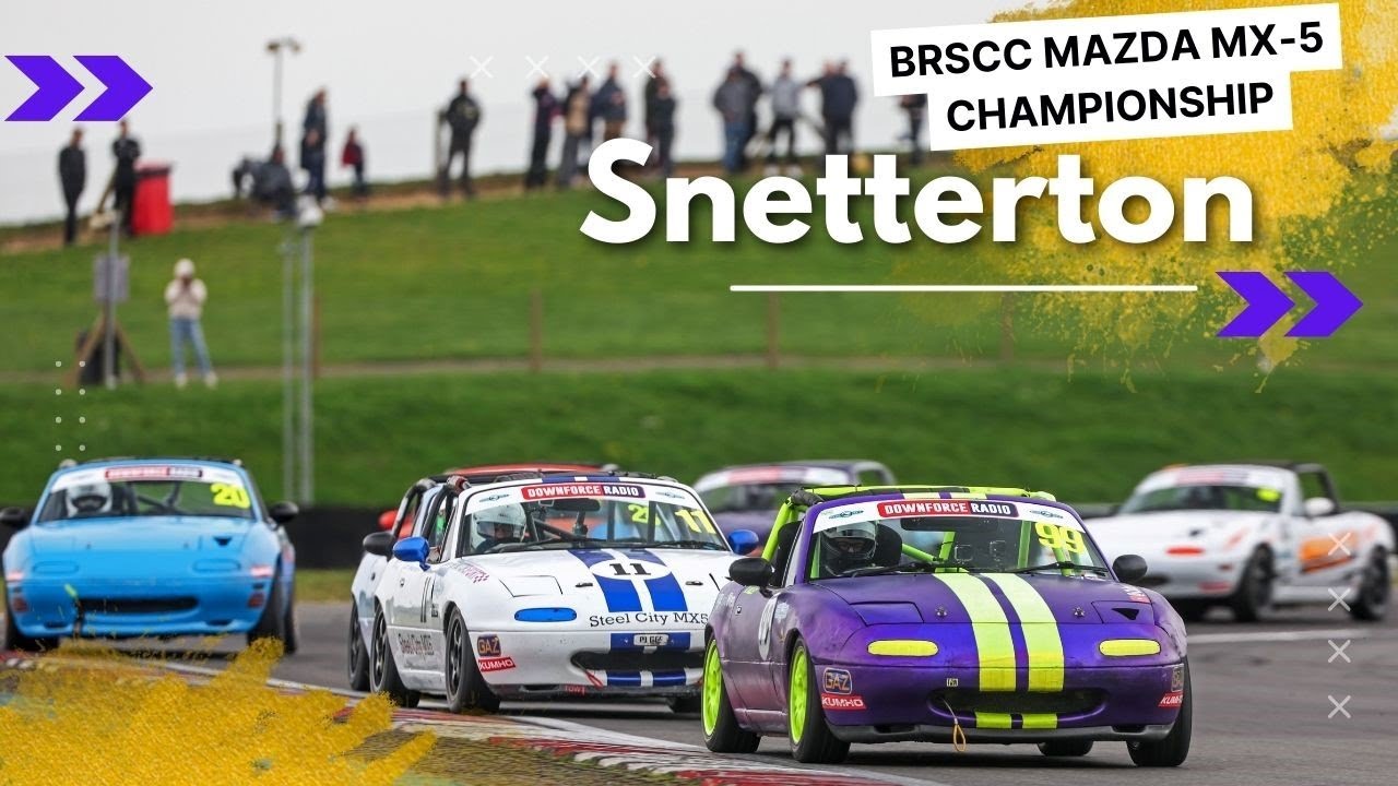 Can we get a podium? BRSCC MX5 Clubman Championship Snetterton 2024 - Race 1