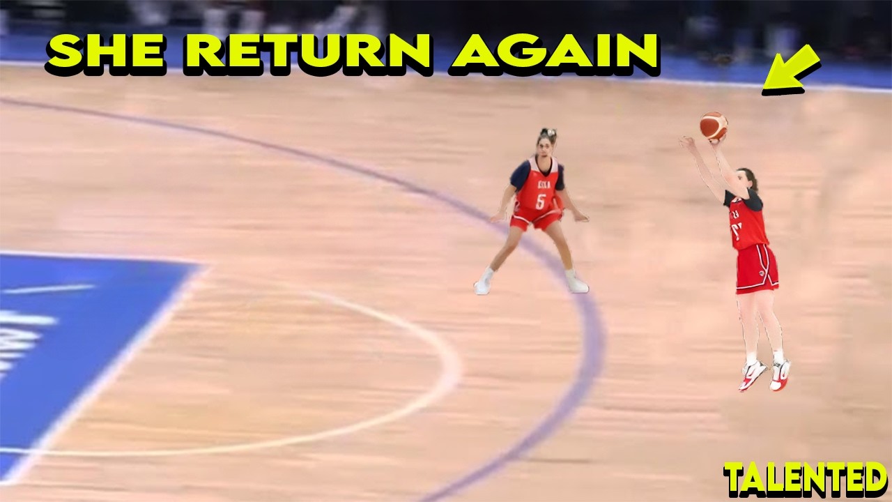 Caitlin Clark Returns to the Court with a Bang!⚡😲