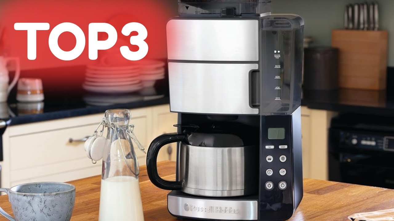 TOP3 : Meilleure cafetière filtre avec broyeur intégré