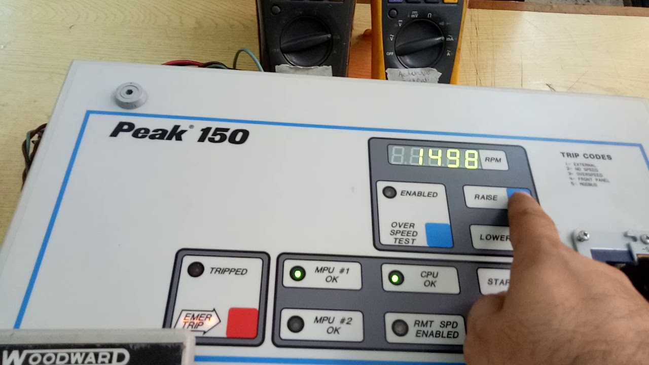Simulation of Peak 150 Control System