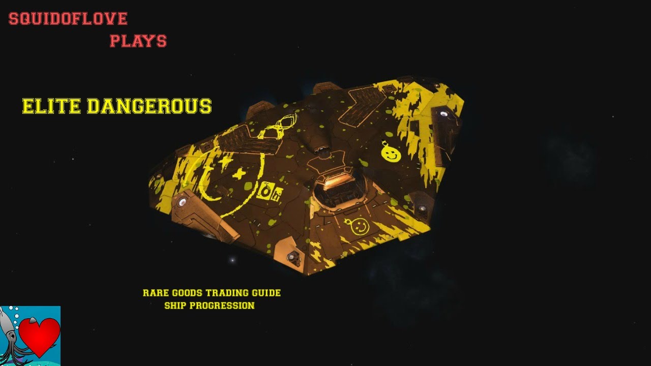 Elite Dangerous Gameplay - Rare Goods Trading Guide / Ship Progression