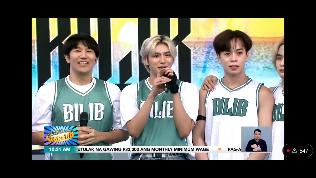 BILIB Guesting in Gud Morning Kapatid 050624